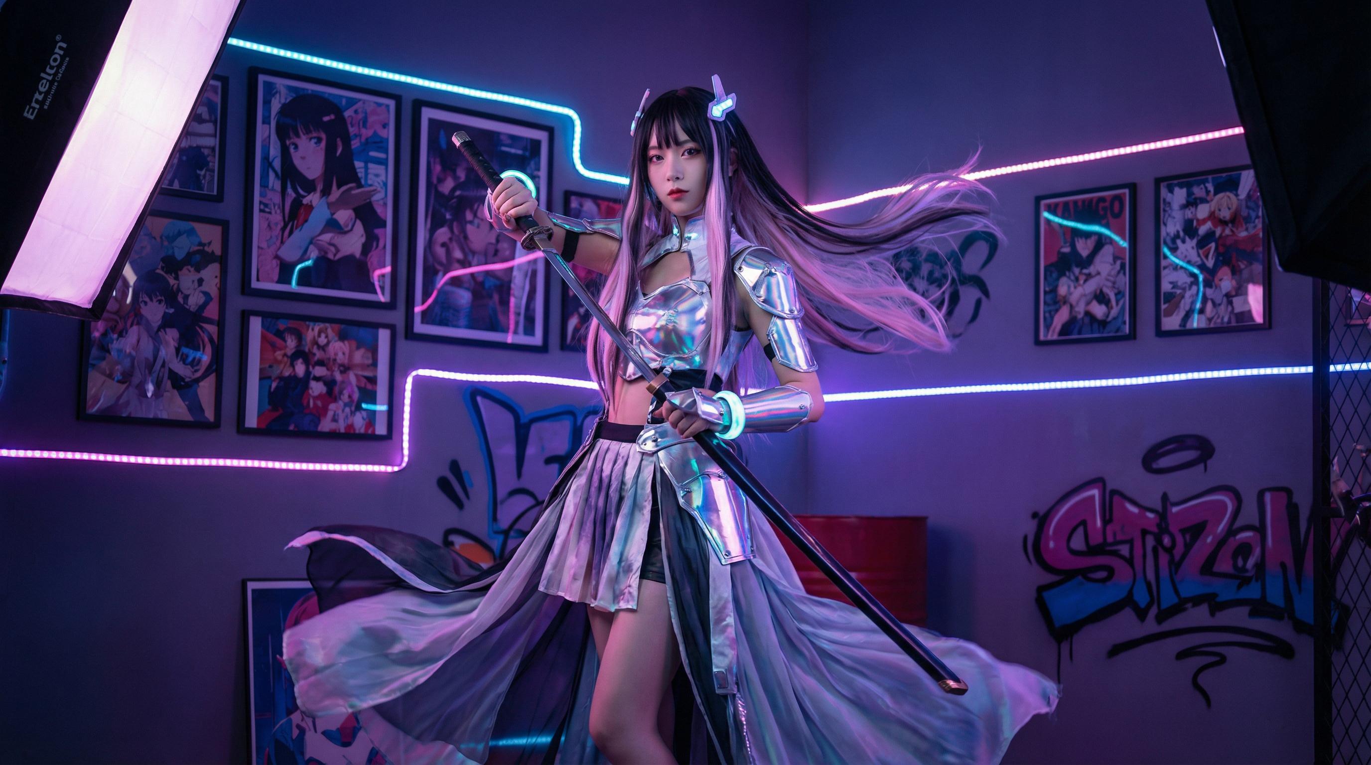 户外露出动漫cosplay视频